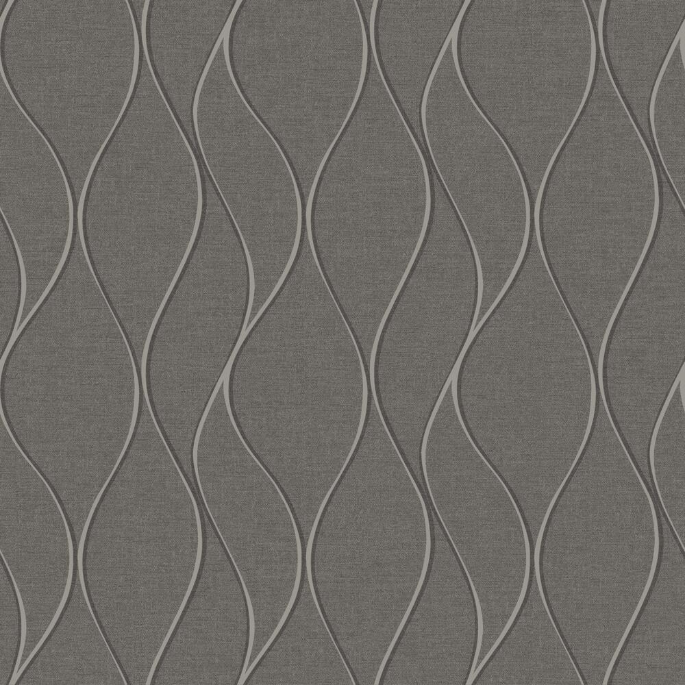 Wave Ogee Peel and Stick Wallpaper
